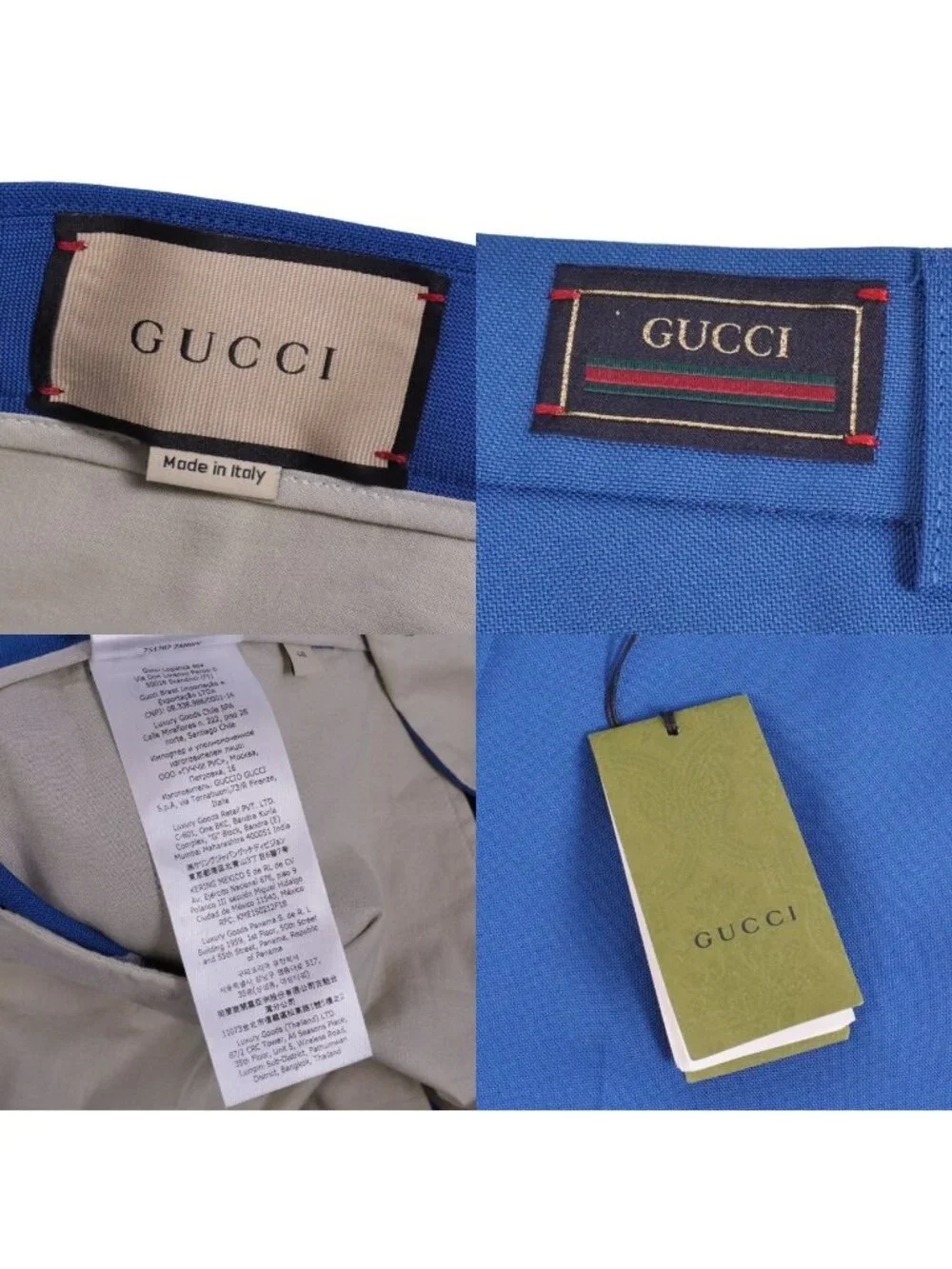 Gucci Pants Long Trousers Gabardine Bottom